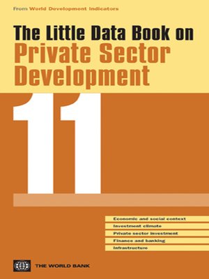 cover image of The Little Data Book on Private Sector Development 2011